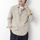 【ノーリーズ グッドマン/NOLLEY'S goodman / MEN】の1970s American Cotton ウエスタンシャツ ベージュ|ID: prp329100004311947 ipo3291000000029898971