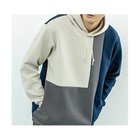 【ザ ショップ ティーケー/THE SHOP TK / MEN】の【ハリコシのあるキレイめ素材/ストレッチ/洗える】シルキーダンボール切替パーカ ベージュ|ID: prp329100004311962 ipo3291000000029899061