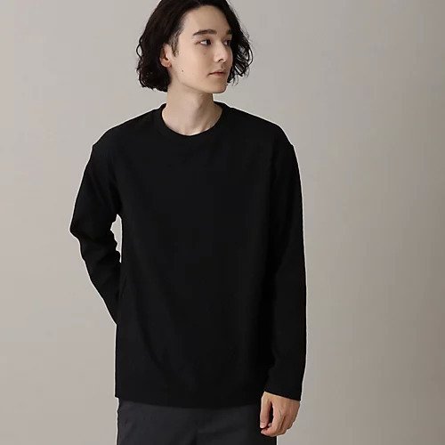 【ザ ショップ ティーケー/THE SHOP TK / MEN】のリンクスジャカードロングスリーブTシャツ インテリア・キッズ・メンズ・レディースファッション・服の通販 founy(ファニー) https://founy.com/ ファッション Fashion メンズファッション MEN おすすめ Recommend インナー Inner トレンド Trend パターン Pattern ベーシック Basic 今季 This Season 無地 Plain Color |ID: prp329100004311970 ipo3291000000029899110