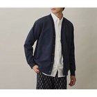 【ザ ショップ ティーケー/THE SHOP TK / MEN】の【ハリコシのあるキレイめ素材/ストレッチ/洗える】シルキーダンボールカーディガン ネイビー|ID: prp329100004312001 ipo3291000000029899254