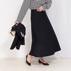 【ノーリーズ/NOLLEY'S】の【松葉 別注サイズあり】ウォッシャブルエアボールフレアスカート ブラック|ID: prp329100004313185 ipo3291000000031712818