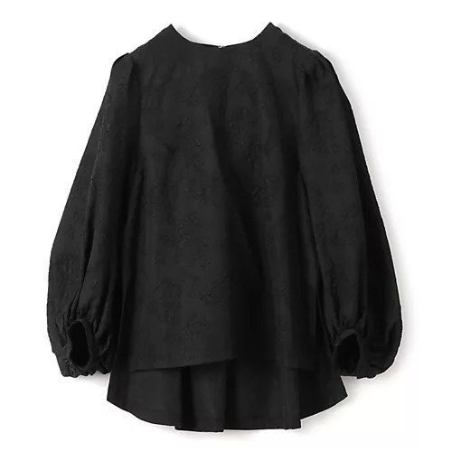 【ペールジュート/Pale Jute】のBlack flower jacquard blouse インテリア・キッズ・メンズ・レディースファッション・服の通販 founy(ファニー) https://founy.com/ ファッション Fashion レディースファッション Fashion for Women おすすめ Recommended / Our Picks ギャザー Gathered, Ruffled クラシカル Classical, Vintage-Inspired クラシック Classic, Timeless Style クール Cool, Chic セットアップ Set-Up, Coordinated Outfit フロント Front, Front Design ヴィンテージ Vintage Style エレガント 上品 Elegant |ID: prp329100004315667 ipo3291000000036280641