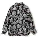 【ペールジュート/Pale Jute】のFlower jacquard shirt 人気、トレンドファッション・服の通販 founy(ファニー) ファッション Fashion レディースファッション WOMEN トップス・カットソー Tops/Tshirt シャツ/ブラウス Shirts/Blouses カットジャガード Cut Jacquard カフス Cuffs クラシカル Classical コンパクト Compact シルバー Silver セットアップ Set Up ロング Long thumbnail black|ID: prp329100004315668 ipo3291000000029931994