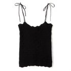 【オープンセサミクラブ/OPEN SESAME CLUB】のdurian camisole 人気、トレンドファッション・服の通販 founy(ファニー) ファッション Fashion レディースファッション WOMEN 2024年 2024 2024春夏・S/S Ss,Spring/Summer,2024 S/S・春夏 Ss・Spring/Summer コレクション Collection 夏 Summer 春 Spring thumbnail black|ID: prp329100004317125 ipo3291000000029940876