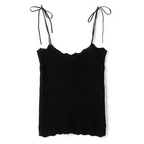 【オープンセサミクラブ/OPEN SESAME CLUB】のdurian camisole インテリア・キッズ・メンズ・レディースファッション・服の通販 founy(ファニー) 　ファッション　Fashion　レディースファッション　WOMEN　2024年　2024　2024春夏・S/S　Ss,Spring/Summer,2024　S/S・春夏　Ss・Spring/Summer　コレクション　Collection　夏　Summer　春　Spring　black|ID: prp329100004317125 ipo3291000000029940876