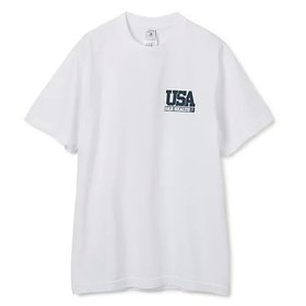 【スポーティアンドリッチ/Sporty&Rich】のTEAM USA T SHIRT 人気、トレンドファッション・服の通販 founy(ファニー) ファッション Fashion レディースファッション WOMEN トップス・カットソー Tops/Tshirt シャツ/ブラウス Shirts/Blouses ロング / Tシャツ T-Shirts シンプル Simple デニム Denim トレンド Trend フォルム Form ベーシック Basic 今季 This Season 半袖 Short Sleeve 洗える Washable |ID:prp329100004317139