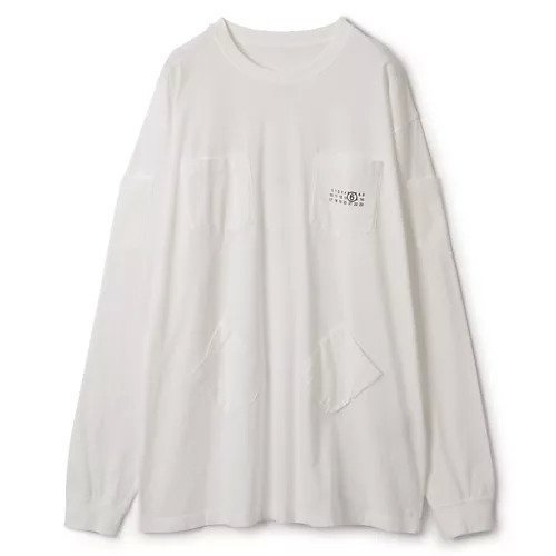 【エムエム6 メゾン マルタン マルジェラ/MM6 Maison Martin Margiela】のLong-sleeved Top インテリア・キッズ・メンズ・レディースファッション・服の通販 founy(ファニー) https://founy.com/ ファッション Fashion レディースファッション WOMEN トップス・カットソー Tops/Tshirt 2024年 2024 2024春夏・S/S Ss,Spring/Summer,2024 フロント Front ボトム Bottom ポケット Pocket ロング Long ワーク Work 定番 Standard 洗える Washable |ID: prp329100004317174 ipo3291000000029941133