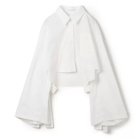 【セシリー バンセン/CECILIE BAHNSEN】のVINH SHIRT COTTON 人気、トレンドファッション・服の通販 founy(ファニー) ファッション Fashion レディースファッション WOMEN トップス・カットソー Tops/Tshirt シャツ/ブラウス Shirts/Blouses コンパクト Compact スリーブ Sleeve ポケット Pocket リボン Ribbon 洗える Washable thumbnail WHITE|ID: prp329100004317222 ipo3291000000029941383