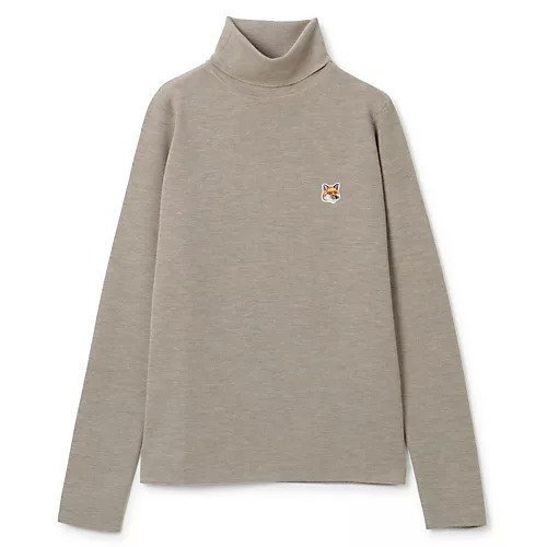 【メゾン キツネ/MAISON KITSUNE】のFOX HEAD PATCH FITTED TURTLENECK 人気、トレンドファッション・服の通販 founy(ファニー) 　ファッション　Fashion　レディースファッション　WOMEN　トップス・カットソー　Tops/Tshirt　タートルネック　Turtleneck　クラシカル　Classical　タートルネック　Turtleneck　フォックス　Fox　リラックス　Relax　エレガント 上品　Elegant　 other-1|ID: prp329100004317224 ipo3291000000029941388