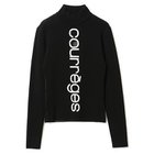 【クレージュ/COURREGES】のCOURREGES INTARSIA SWEATER 人気、トレンドファッション・服の通販 founy(ファニー) ファッション Fashion レディースファッション WOMEN トップス・カットソー Tops/Tshirt パーカ Sweats スウェット Sweat 2023年 2023 2023-2024秋冬・A/W Aw/Autumn/Winter//Fw/Fall-Winter/2023-2024 クラシカル Classical ハイネック High Neck 洗える Washable thumbnail BLACK/HERITAGE WHITE|ID: prp329100004317227 ipo3291000000029941399