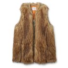 【トーガ プルラ/TOGA PULLA】のFur long vest brown|ID: prp329100004317282 ipo3291000000029941744