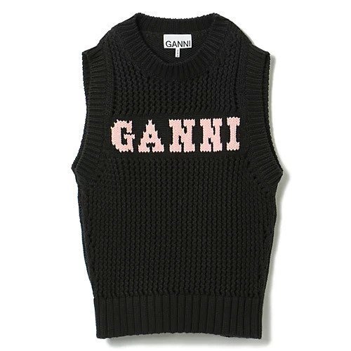 【ガニー/GANNI】のCotton Rope Vest インテリア・キッズ・メンズ・レディースファッション・服の通販 founy(ファニー) https://founy.com/ ファッション Fashion レディースファッション WOMEN アウター Coat Outerwear トップス・カットソー Tops/Tshirt ベスト/ジレ Gilets/Vests 2023年 2023 2023-2024秋冬・A/W Aw/Autumn/Winter//Fw/Fall-Winter/2023-2024 ベスト Vest ルーズ Loose 洗える Washable |ID: prp329100004317284 ipo3291000000029941748