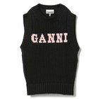 【ガニー/GANNI】のCotton Rope Vest Black|ID: prp329100004317284 ipo3291000000029941749