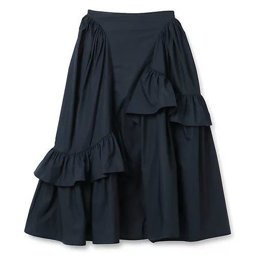 【セシリー バンセン/CECILIE BAHNSEN】のDAMARA SKIRT COTTON インテリア・キッズ・メンズ・レディースファッション・服の通販 founy(ファニー) https://founy.com/ ファッション Fashion レディースファッション WOMEN スカート Skirt 2023年 2023 2023春夏・S/S Ss,Spring/Summer,2023 アシンメトリー Asymmetry ギャザー Gather シンプル Simple ドレス Dress フリル Frills ロング Long 洗える Washable |ID: prp329100004317300 ipo3291000000029941813