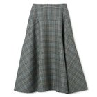 【ビューティフル ピープル/beautiful people】のtweed check zipper flare skirt bluegray|ID: prp329100004317302 ipo3291000000029941820