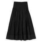 【スリーワン フィリップリム/3.1 Phillip Lim】のCOTTON VOILE SKIRT W SMOCKING BLACK|ID: prp329100004317304 ipo3291000000029941828