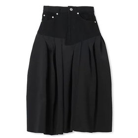 【マラミュート/MALAMUTE】のrandom pleated skirt 人気、トレンドファッション・服の通販 founy(ファニー) ファッション Fashion レディースファッション WOMEN スカート Skirt プリーツスカート Pleated Skirts 2023年 2023 2023春夏・S/S Ss,Spring/Summer,2023 イレギュラー Irregular ストライプ Stripe デニム Denim ランダム Random リメイク Remake 洗える Washable |ID:prp329100004317313