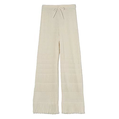 【テルマ/TELMA】のBamboo pleats Pants インテリア・キッズ・メンズ・レディースファッション・服の通販 founy(ファニー) 　ファッション　Fashion　レディースファッション　WOMEN　パンツ　Pants　2024年　2024　2024春夏・S/S　Ss,Spring/Summer,2024　ギャザー　Gather　ドレープ　Drape　ワイド　Wide　洗える　Washable　WHITE|ID: prp329100004317336 ipo3291000000029942110