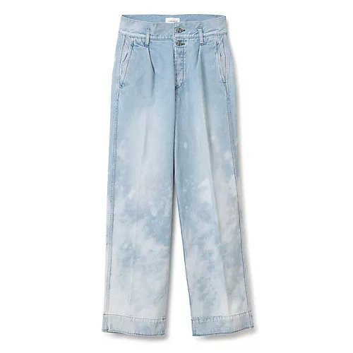 【タナカ/TANAKA】のTHE WIDE JEAN TROUSERS 人気、トレンドファッション・服の通販 founy(ファニー) 　ファッション　Fashion　レディースファッション　WOMEN　2024年　2024　2024春夏・S/S　Ss,Spring/Summer,2024　センター　Center　デニム　Denim　フラワー　Flower　ユーズド　Used　ワイド　Wide　洗える　Washable　 other-1|ID: prp329100004317344 ipo3291000000029942150