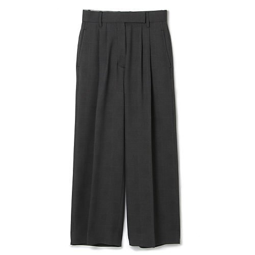 【スアデオ/suadeo】のグレンチェック2タックワイドパンツ インテリア・キッズ・メンズ・レディースファッション・服の通販 founy(ファニー) https://founy.com/ ファッション Fashion レディースファッション WOMEN パンツ Pants シンプル Simple ストレート Straight センター Center チェック Check トレンド Trend バランス Balance マニッシュ Mannish 洗える Washable |ID: prp329100004317365 ipo3291000000030966214