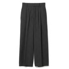 【スアデオ/suadeo】のグレンチェック2タックワイドパンツ ダークグレー|ID: prp329100004317365 ipo3291000000030966215