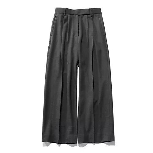 【スアデオ/suadeo】のグレンチェック2タックワイドパンツ 人気、トレンドファッション・服の通販 founy(ファニー) 　ファッション　Fashion　レディースファッション　Fashion for Women　パンツ　Pants & Trousers　シンプル　Simple, Minimal　ストレート　Straight, Straight Cut　センター　Center, Center Line　チェック　Check, Plaid, Tartan　トレンド　Trend, Trending Now　バランス　Balance, Style Balance　マニッシュ　Mannish, Boyish　洗える　Machine Washable　other-2|ID: prp329100004317365 ipo3291000000034956818
