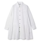 【ガニー/GANNI】のCotton Poplin Mini Shirt Dress Bright White|ID: prp329100004317415 ipo3291000000029942581