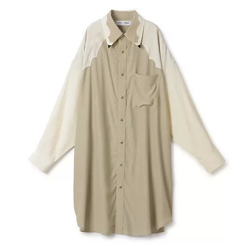 【トーガ トゥ/TOGA TOO】のWestern long shirt dress インテリア・キッズ・メンズ・レディースファッション・服の通販 founy(ファニー) https://founy.com/ ファッション Fashion レディースファッション WOMEN トップス・カットソー Tops/Tshirt シャツ/ブラウス Shirts/Blouses ワンピース Dress ドレス Party Dresses 2024年 2024 2024春夏・S/S Ss,Spring/Summer,2024 ウエスタン Western スタッズ Studs メタル Metal |ID: prp329100004317420 ipo3291000000029942595