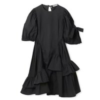 【セシリー バンセン/CECILIE BAHNSEN】のDANITA DRESS COTTON 人気、トレンドファッション・服の通販 founy(ファニー) ファッション Fashion レディースファッション WOMEN ワンピース Dress ドレス Party Dresses 2023年 2023 2023春夏・S/S Ss,Spring/Summer,2023 アシンメトリー Asymmetry ガーリー Girly ギャザー Gather ドレス Dress バルーン Balloon フレア Flare リボン Ribbon 洗える Washable |ID:prp329100004317427