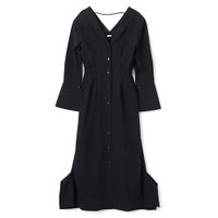 【テルマ/TELMA】のFishtail Dress 人気、トレンドファッション・服の通販 founy(ファニー) ファッション Fashion レディースファッション WOMEN ワンピース Dress ドレス Party Dresses 2023年 2023 2023春夏・S/S Ss,Spring/Summer,2023 エレガント 上品 Elegant ドレス Dress フェイス Face 洗える Washable |ID:prp329100004317428