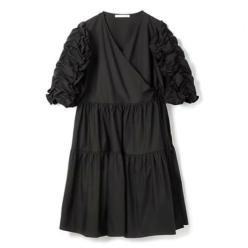 【セシリー バンセン/CECILIE BAHNSEN】のVERMONT DRESS COTTON インテリア・キッズ・メンズ・レディースファッション・服の通販 founy(ファニー) https://founy.com/ ファッション Fashion レディースファッション WOMEN ワンピース Dress ドレス Party Dresses カシュクール Cachecoeur ギャザー Gather ティアード Tiered ドレス Dress バランス Balance フリル Frills ミドル Middle ラッフル Raffle 洗える Washable |ID: prp329100004317447 ipo3291000000029942742