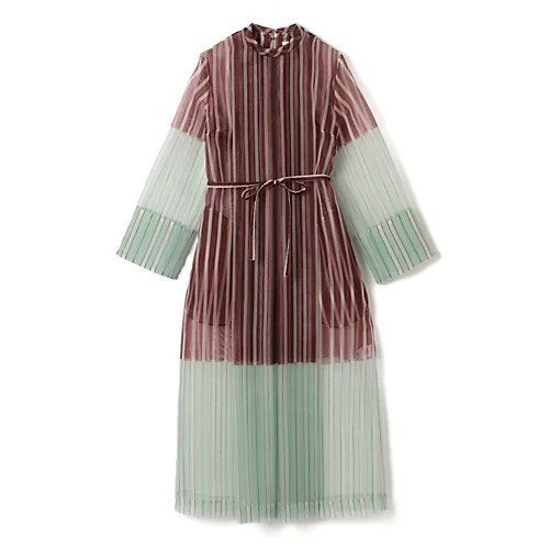 【テルマ/TELMA】のSheer Stripe Dress インテリア・キッズ・メンズ・レディースファッション・服の通販 founy(ファニー) https://founy.com/ ファッション Fashion レディースファッション WOMEN ワンピース Dress ドレス Party Dresses 2024年 2024 2024春夏・S/S Ss,Spring/Summer,2024 ストライプ Stripe トレンド Trend ドレス Dress バランス Balance ワイド Wide 今季 This Season 洗える Washable |ID: prp329100004317460 ipo3291000000029942787