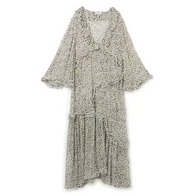 【ガニー/GANNI】のPrinted Light Georgette Maxi Dress 人気、トレンドファッション・服の通販 founy(ファニー) ファッション Fashion レディースファッション WOMEN ワンピース Dress ドレス Party Dresses マキシワンピース Maxi Dress 2023年 2023 2023-2024秋冬・A/W Aw/Autumn/Winter//Fw/Fall-Winter/2023-2024 タートルネック Turtleneck ティアード Tiered バランス Balance フリル Frills ヴィンテージ Vintage 洗える Washable |ID:prp329100004317475