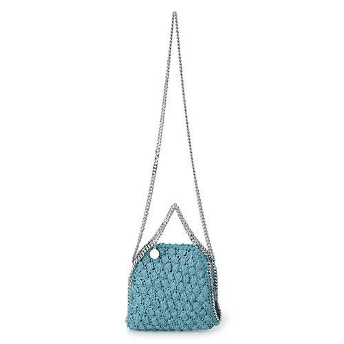 【ステラ マッカートニー/STELLA McCARTNEY】のTiny Tote Popcorn Rafia Crochet インテリア・キッズ・メンズ・レディースファッション・服の通販 founy(ファニー) https://founy.com/ ファッション Fashion レディースファッション WOMEN バッグ Bag 2023年 2023 2023春夏・S/S Ss,Spring/Summer,2023 ショルダー Shoulder ポケット Pocket ラフィア Raffia |ID: prp329100004317504 ipo3291000000029943116