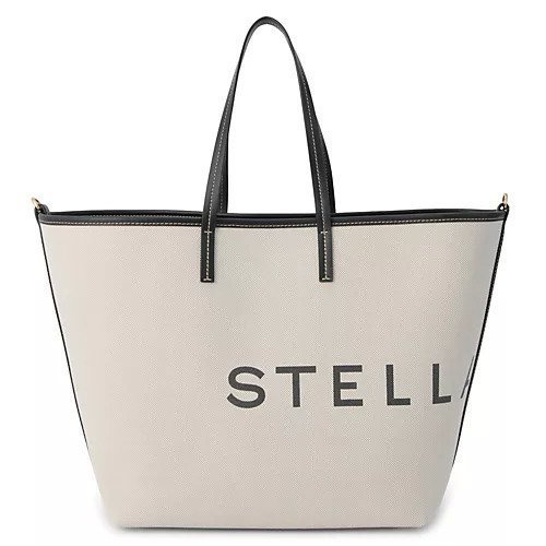 【ステラ マッカートニー/STELLA McCARTNEY】のTote Bag Eco Salt And Pepper Canvas インテリア・キッズ・メンズ・レディースファッション・服の通販 founy(ファニー) https://founy.com/ ファッション Fashion レディースファッション WOMEN バッグ Bag 2023年 2023 2023春夏・S/S Ss,Spring/Summer,2023 フィット Fit ポーチ Pouch ビジネス 仕事 通勤 Business |ID: prp329100004317559 ipo3291000000029943556