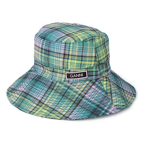 【ガニー/GANNI】のRecycled Tech Bucket Hat Print インテリア・キッズ・メンズ・レディースファッション・服の通販 founy(ファニー) https://founy.com/ ファッション Fashion レディースファッション WOMEN 帽子 Hats 2023年 2023 2023春夏・S/S Ss,Spring/Summer,2023 クラウン Crown グラデーション Gradation チェック Check ツイル Twill |ID: prp329100004317735 ipo3291000000029944910