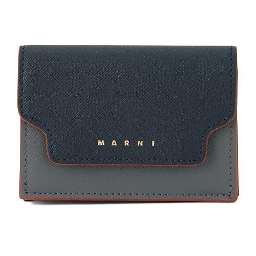 【マルニ/MARNI】のSMALL WALLET インテリア・キッズ・メンズ・レディースファッション・服の通販 founy(ファニー) 　ファッション　Fashion　レディースファッション　WOMEN　クラッチ　Clutch　コンパクト　Compact　スリム　Slim　財布　Wallet　NIGHT BLUE+MAZARINE BLUE+SKY|ID: prp329100004317772 ipo3291000000029945292