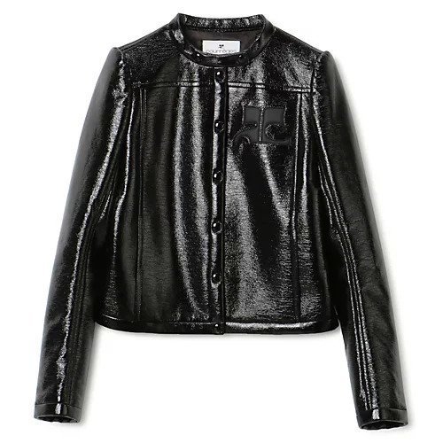 【クレージュ/COURREGES】のICONIC VINYL BIKER JACKET インテリア・キッズ・メンズ・レディースファッション・服の通販 founy(ファニー) https://founy.com/ ファッション Fashion レディースファッション WOMEN アウター Coat Outerwear ジャケット Jackets 2023年 2023 2023-2024秋冬・A/W Aw/Autumn/Winter//Fw/Fall-Winter/2023-2024 リュクス Luxe ロング Long |ID: prp329100004317823 ipo3291000000029945920