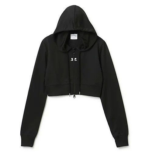 【クレージュ/COURREGES】のTRACKSUIT INTERLOCK CROPPEDJACKET インテリア・キッズ・メンズ・レディースファッション・服の通販 founy(ファニー) https://founy.com/ ファッション Fashion レディースファッション WOMEN アウター Coat Outerwear ジャケット Jackets 2023年 2023 2023-2024秋冬・A/W Aw/Autumn/Winter//Fw/Fall-Winter/2023-2024 おすすめ Recommend クロップド Cropped 洗える Washable 羽織 Haori |ID: prp329100004317849 ipo3291000000029946057