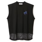 【トーガ ビリリース/TOGA VIRILIS / MEN】のMesh sleeveless top BLACK|ID: prp329100004317911 ipo3291000000029946529