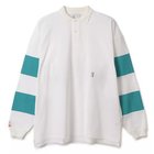 【アダルトオリエンテッドローブス/ADULT ORIENTED ROBES / MEN】のRugby Stripe Sleeve Polo Shirt 人気、トレンドファッション・服の通販 founy(ファニー) ファッション Fashion メンズファッション MEN 2024年 2024 2024春夏・S/S Ss,Spring/Summer,2024 ストライプ Stripe 洗える Washable 長袖 Long Sleeve thumbnail WHITE|ID: prp329100004317918 ipo3291000000029946564