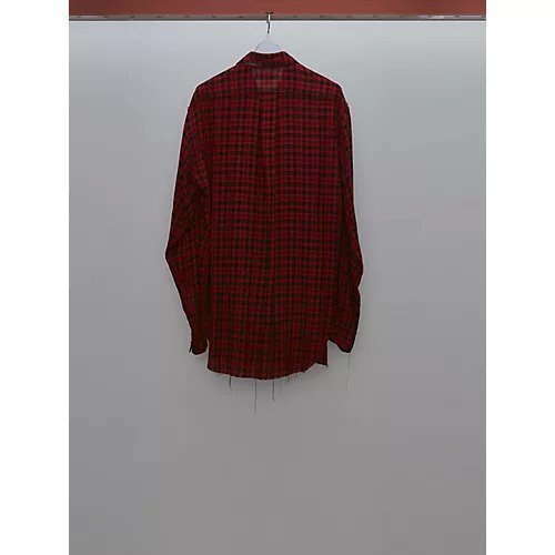 【エムエーエスユー/MASU / MEN】のGRUNGE PLAID SHIRT 人気、トレンドファッション・服の通販 founy(ファニー) 　ファッション　Fashion　メンズファッション　MEN　2023年　2023　2023春夏・S/S　Ss,Spring/Summer,2023　チェック　Check　ドレス　Dress　バランス　Balance　フラット　Flat　フリル　Frills　リラックス　Relax　other-2|ID: prp329100004317922 ipo3291000000032173826