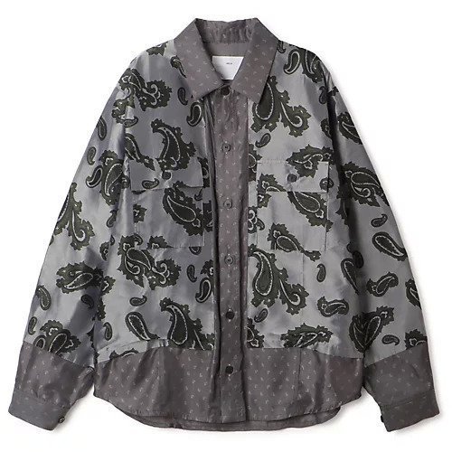 【トーガ ビリリース/TOGA VIRILIS / MEN】のPaisley jacquard shirt インテリア・キッズ・メンズ・レディースファッション・服の通販 founy(ファニー) https://founy.com/ ファッション Fashion メンズファッション MEN 2024年 2024 2024春夏・S/S Ss,Spring/Summer,2024 |ID: prp329100004317926 ipo3291000000029946593