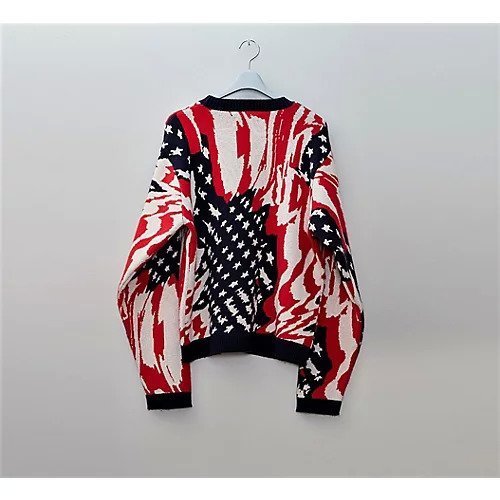 【エムエーエスユー/MASU / MEN】のMARBLE FLAG SWEATER 人気、トレンドファッション・服の通販 founy(ファニー) 　ファッション　Fashion　メンズファッション　MEN　2023年　2023　2023-2024秋冬・A/W　Aw/Autumn/Winter//Fw/Fall-Winter/2023-2024　セーター　Sweater　フラット　Flat　マーブル　Marble　リラックス　Relax　other-2|ID: prp329100004317949 ipo3291000000032174203