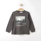 【デッサン/Dessin / KIDS】の【洗える】フォトプリントロングスリーブTシャツ チャコールグレー|ID: prp329100004317972 ipo3291000000029946756