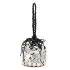【マーレット/MERLETTE】のDeco Embellished Pouch Silver/Black Ba|ID: prp329100004319050 ipo3291000000032618282