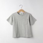 【デッサン/Dessin / KIDS】の【リンクコーデ】リサイクルコットンTシャツ ライトグレー|ID: prp329100004319216 ipo3291000000029961579