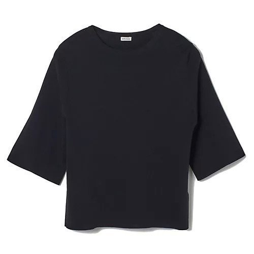 【ブリル/BRILL】の五分袖ニットプルオーバー 人気、トレンドファッション・服の通販 founy(ファニー) 　ファッション　Fashion　レディースファッション　WOMEN　トップス・カットソー　Tops/Tshirt　ニット　Knit Tops　プルオーバー　Pullover　クール　Cool　ストレッチ　Stretch　バランス　Balance　 other-1|ID: prp329100004320485 ipo3291000000029975617