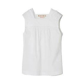 【マルニ/MARNI】のノースリーブブラウス 人気、トレンドファッション・服の通販 founy(ファニー) ファッション Fashion レディースファッション Fashion for Women トップス・カットソー Cut & Sew Tops キャミソール&ノースリーブ Camisoles & Sleeveless Tops シャツ・ブラウス・オフィスカジュアル Elegant Blouses & Button-Ups ギャザー Gathered, Ruffled スクエア Square, Square Shape ノースリーブ Sleeveless, No-Sleeve 洗える Machine Washable |ID:prp329100004320500