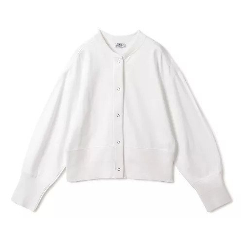 【アルモーリュックス/Armor lux】のWomen sブルトンリラックスカーディガン インテリア・キッズ・メンズ・レディースファッション・服の通販 founy(ファニー) 　ファッション　Fashion　レディースファッション　WOMEN　トップス・カットソー　Tops/Tshirt　カーディガン　Cardigans　リラックス　Relax　白無地|ID: prp329100004320546 ipo3291000000029976109